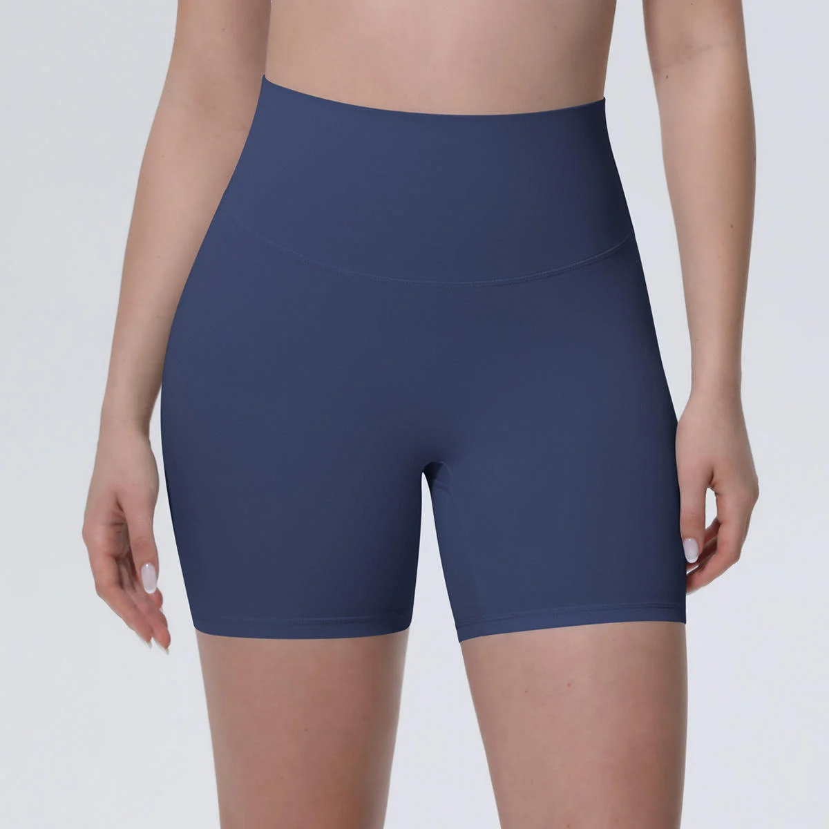 Women's New Lightweight Yoga Shorts Tight Fit No Camel Toe Cooling Skin-Friendly Breathable Quick Dry Moisture-Wicking Fitness