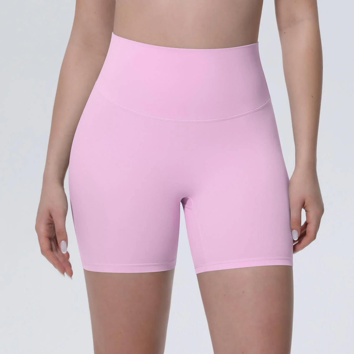 Women's New Lightweight Yoga Shorts Tight Fit No Camel Toe Cooling Skin-Friendly Breathable Quick Dry Moisture-Wicking Fitness