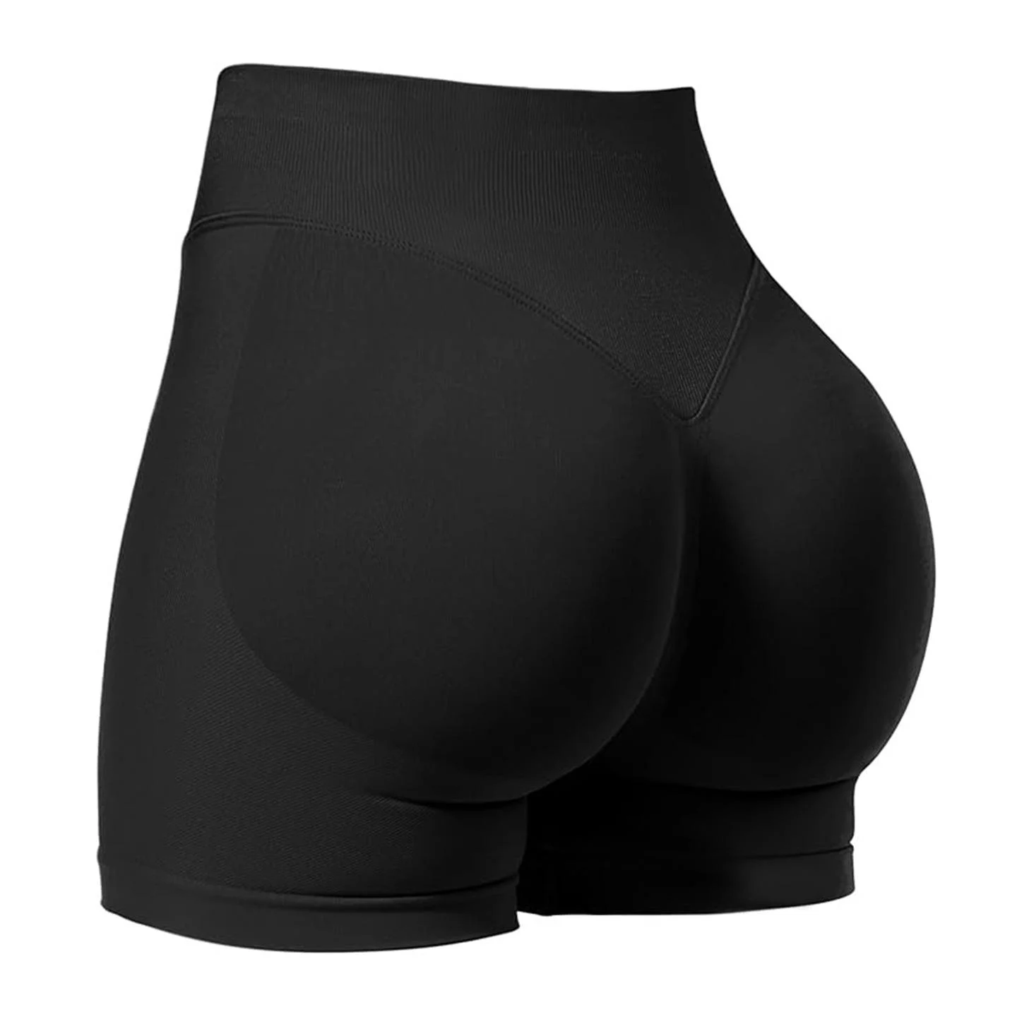 Best-selling Women's High Waist Stretch Yoga Shorts Butt Lifting Breathable Quick Dry Moisture Wicking Fitness Sports Shorts
