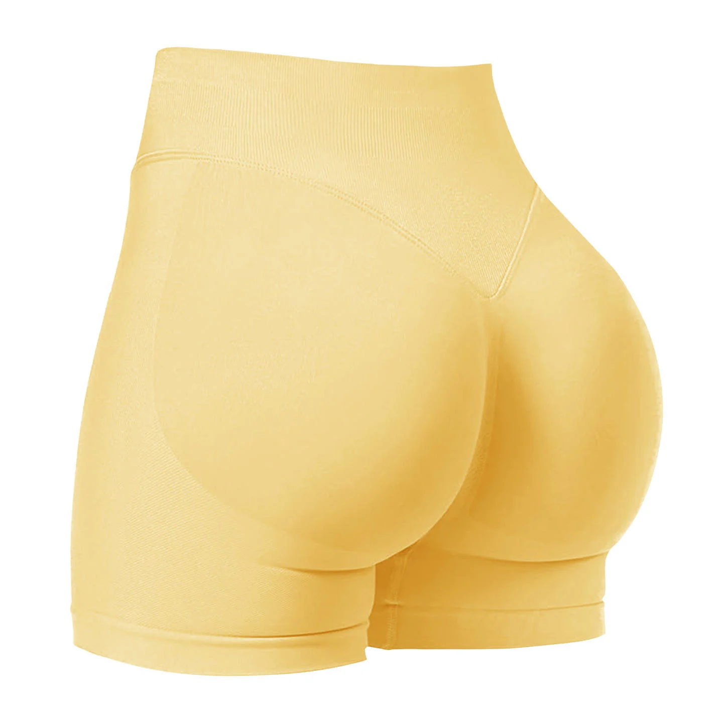 Best-selling Women's High Waist Stretch Yoga Shorts Butt Lifting Breathable Quick Dry Moisture Wicking Fitness Sports Shorts