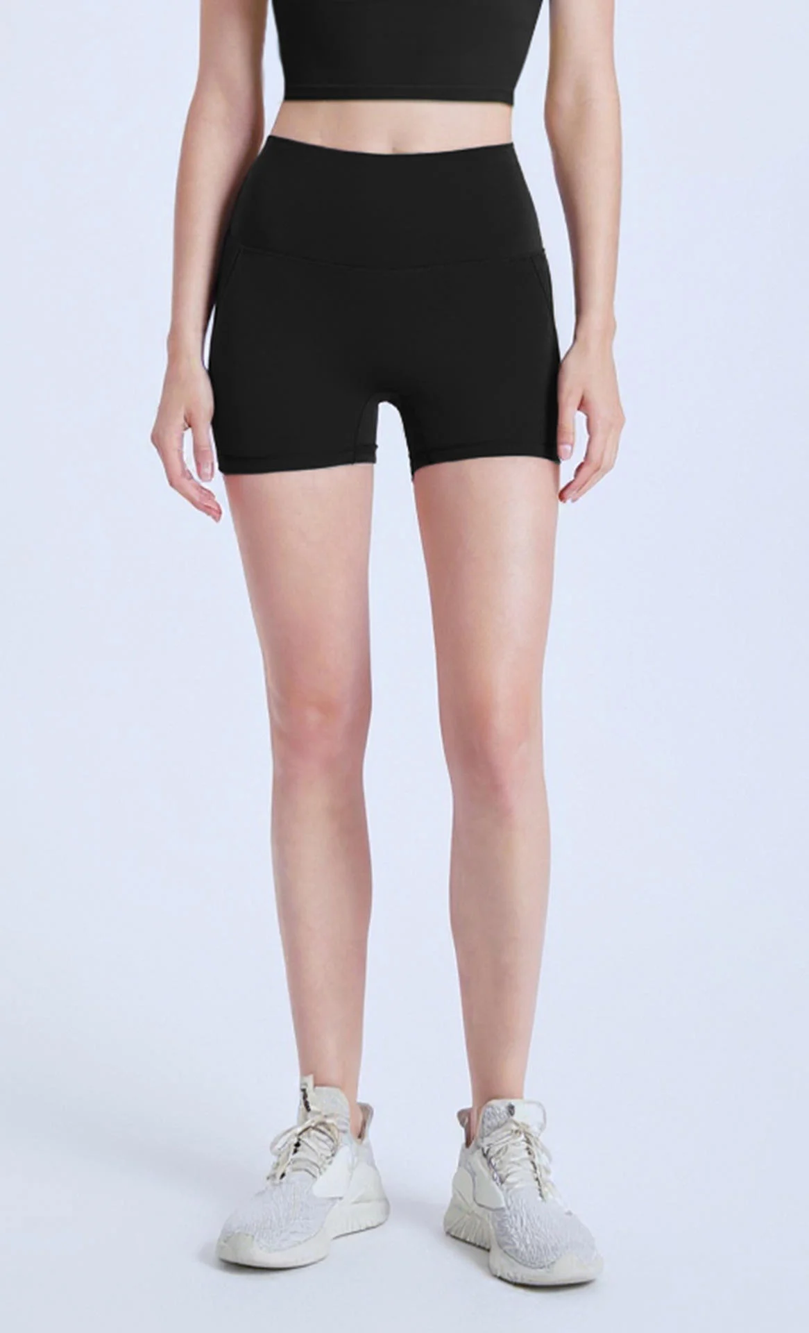 Women's Yoga Outerwear Running Shorts High Waist Hip Lift Summer Pilates Fitness Pants Custom Logo Can Be Worn Directly