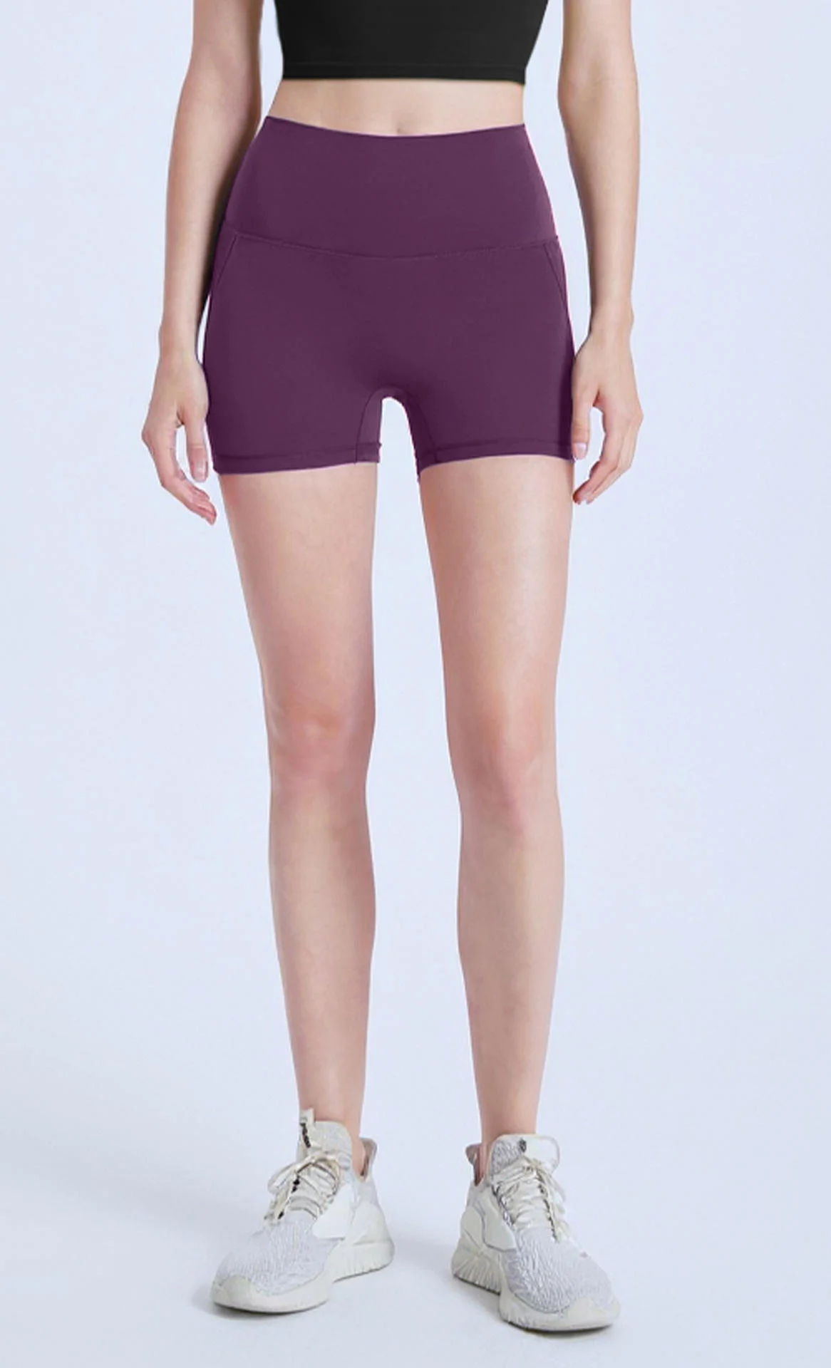 Women's Yoga Outerwear Running Shorts High Waist Hip Lift Summer Pilates Fitness Pants Custom Logo Can Be Worn Directly