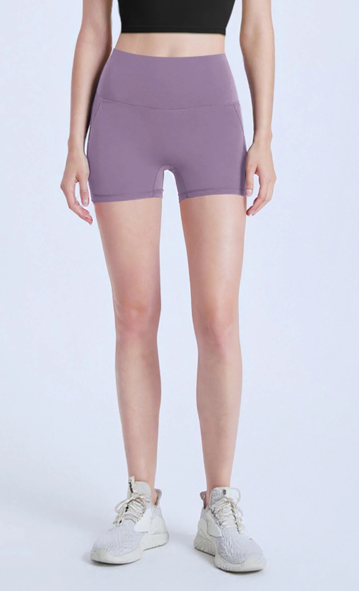 Women's Yoga Outerwear Running Shorts High Waist Hip Lift Summer Pilates Fitness Pants Custom Logo Can Be Worn Directly