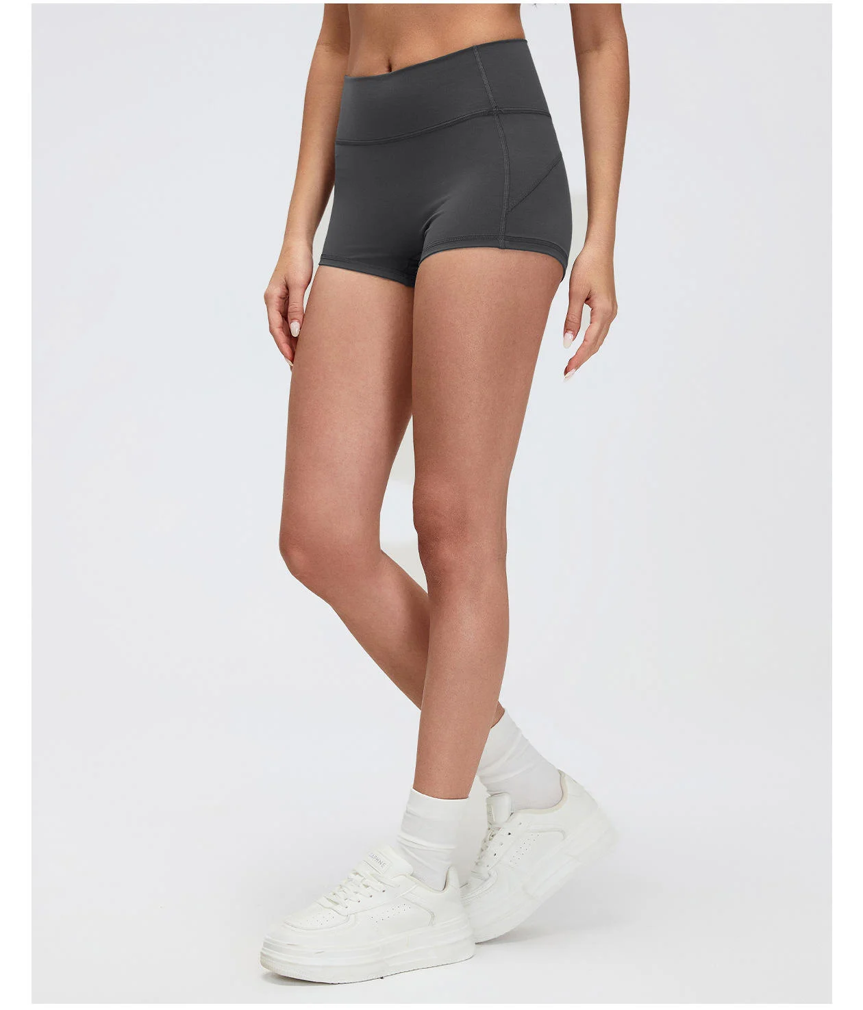 Women's New Three-Quarter Shorts No Embarrass Line Yoga Sports Tight Fitness Pants Active Wear Hip-Lifting Outdoor Cycling Pants