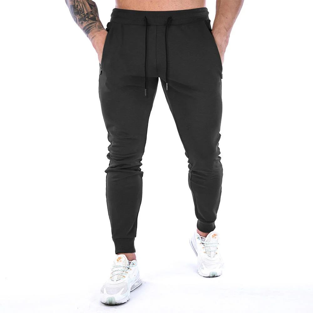 Men's Jogger Pants Workout High Stretch Gym Fitness Trousers Sports Training Jogging Bottoms Bodybuilding Sweatpants for Men