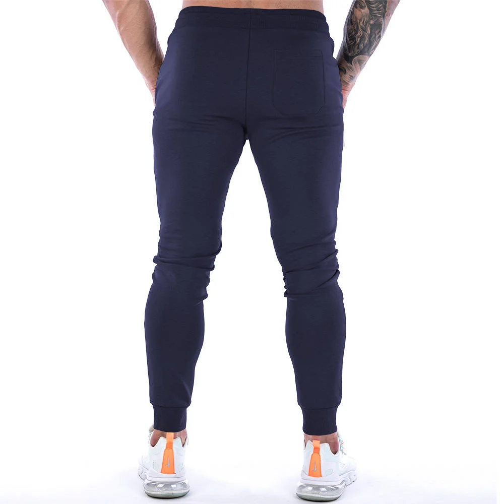 Men's Jogger Pants Workout High Stretch Gym Fitness Trousers Sports Training Jogging Bottoms Bodybuilding Sweatpants for Men