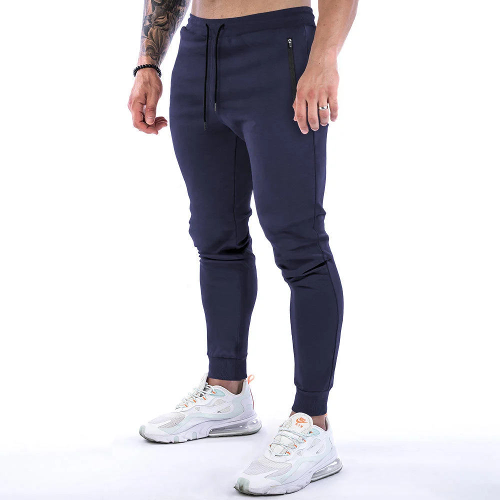 Men's Jogger Pants Workout High Stretch Gym Fitness Trousers Sports Training Jogging Bottoms Bodybuilding Sweatpants for Men