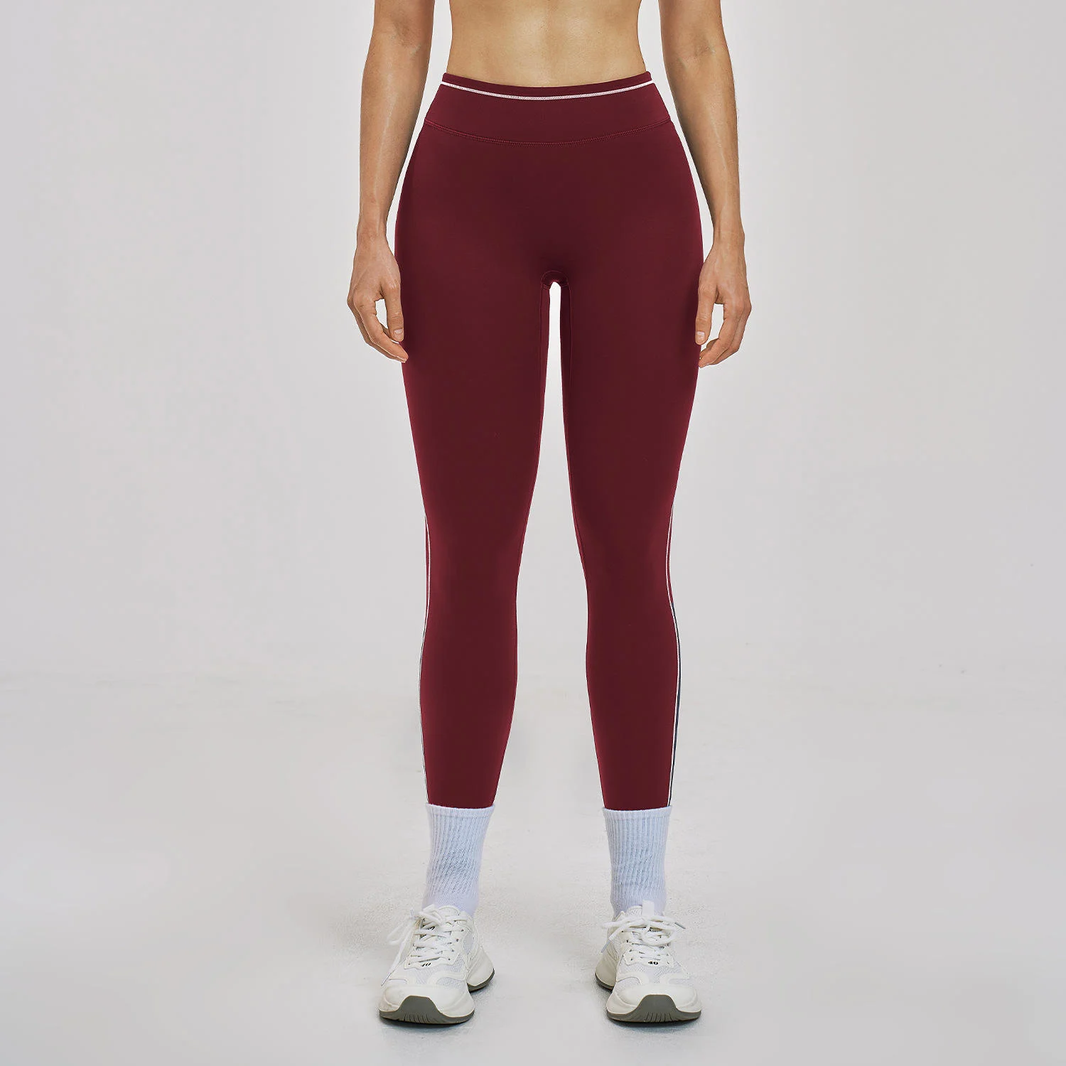 Women Yoga Leggings High Waist Tight Butt Lifting Moisture-Wicking Quick Dry Workout Pants for Gym Running Fitness Activewear