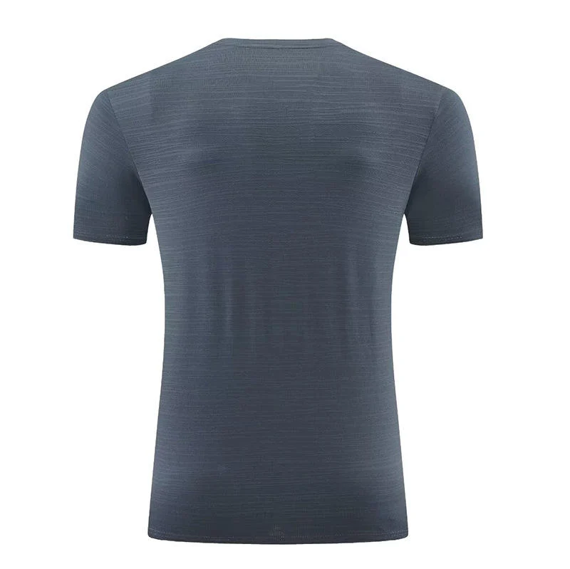 Plus Size Men'S T Shirts Man Round Collar Quick Dry Cool Short Sleeve Sports Tees Gym Fitness Clothes Running Workout Tops