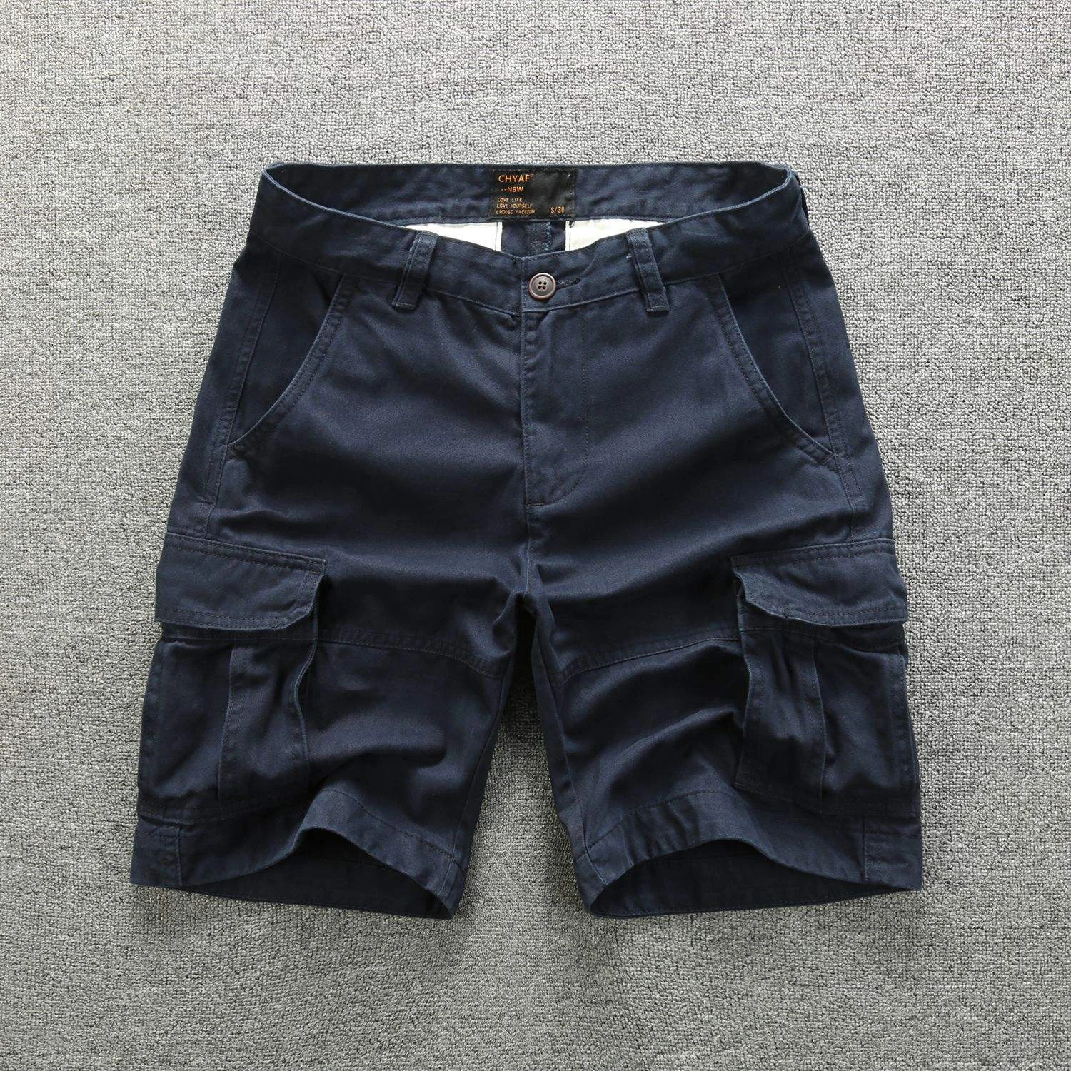 Summer Fashion Men'S Cargo Shorts Man Casual Side Pocket Camouflage Knee Length Pants Comfortable Casual Sports Shorts