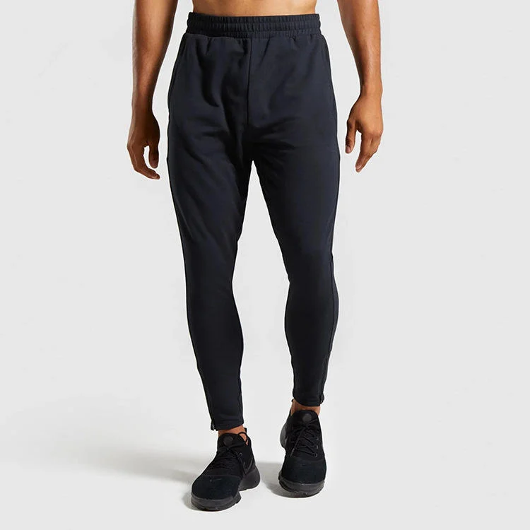 Presell Cotton Man Fitness Training Jogger Pants High Elastic Workout Sports Pants