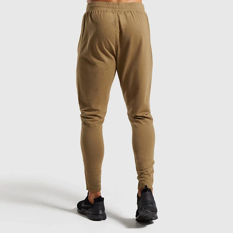 Presell Cotton Man Fitness Training Jogger Pants High Elastic Workout Sports Pants
