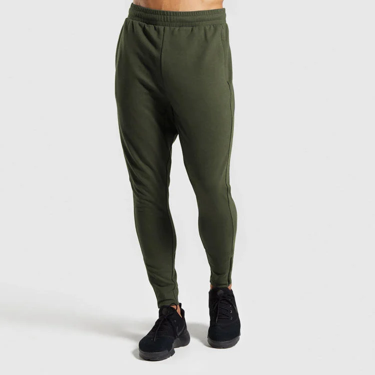 Presell Cotton Man Fitness Training Jogger Pants High Elastic Workout Sports Pants