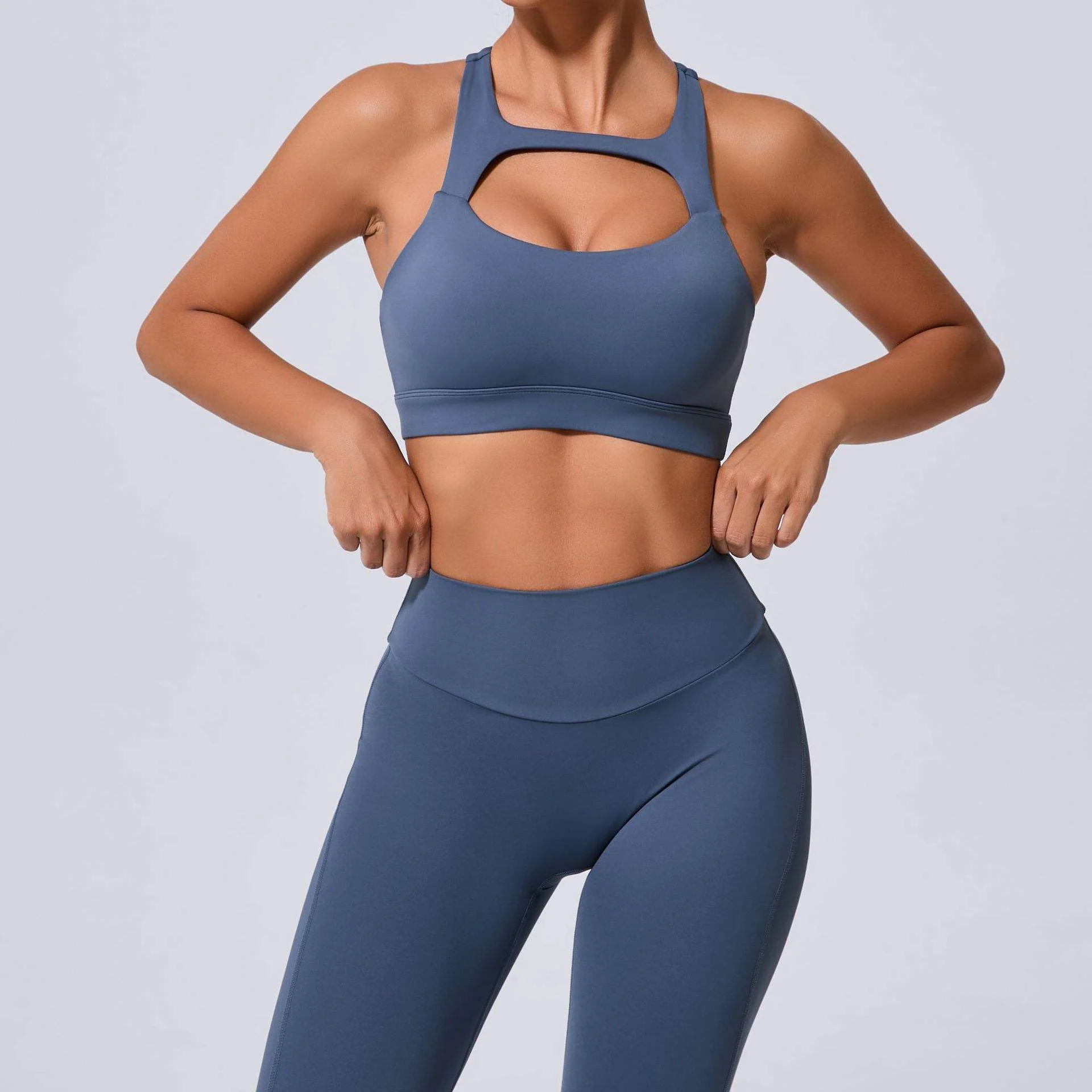 Hot Sales Plus Size Sexy Tight Open Back Shockproof Sports Bra Breathable Gym Fitness Yoga Tops for Women Underwear Sportswear
