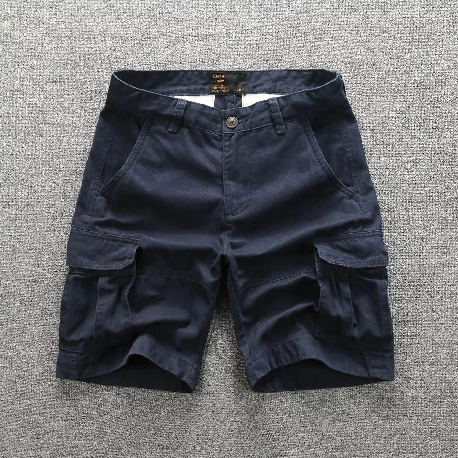 Summer Fashion Men'S Cargo Shorts Man Casual Side Pocket Camouflage Knee Length Pants Comfortable Casual Sports Shorts