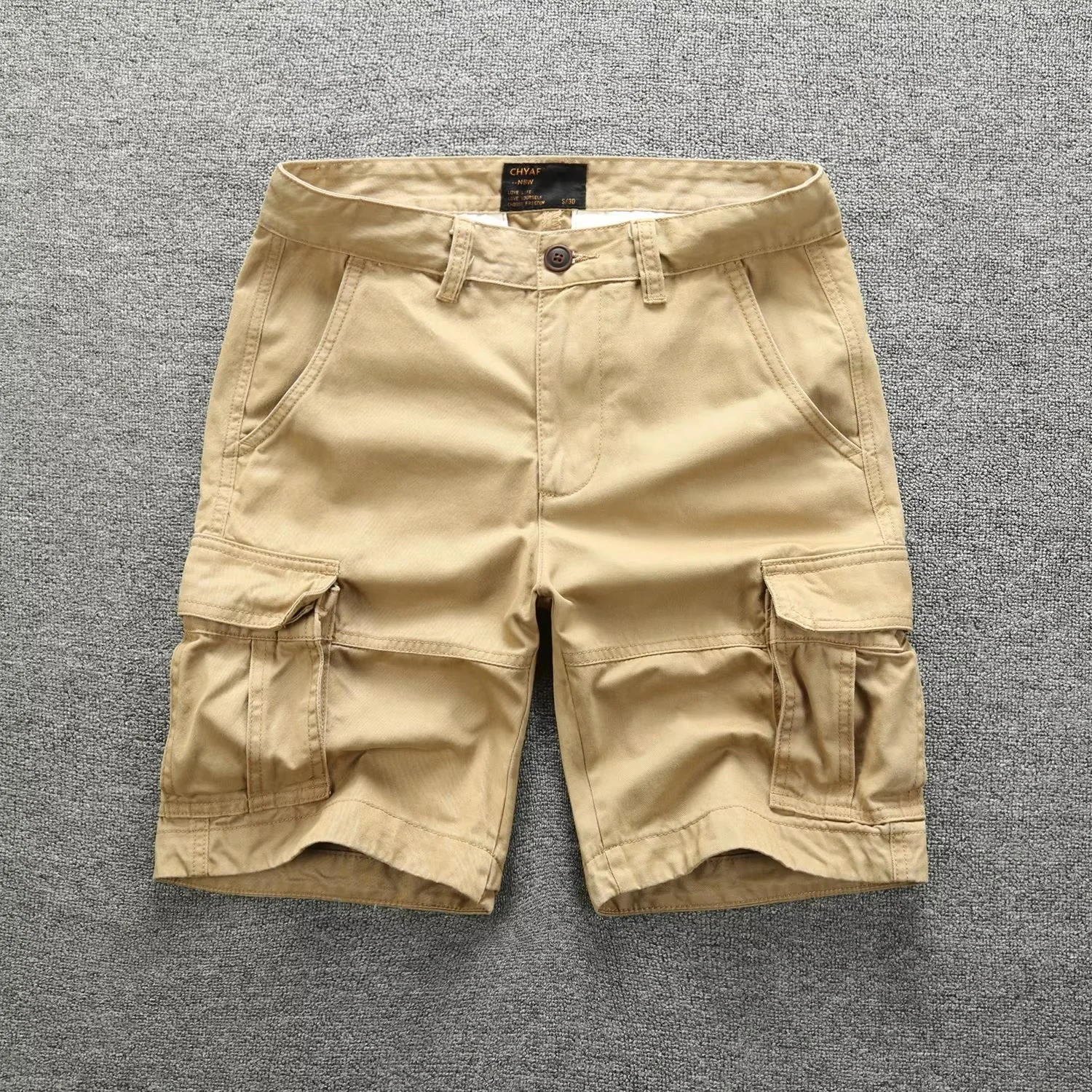 Summer Fashion Men'S Cargo Shorts Man Casual Side Pocket Camouflage Knee Length Pants Comfortable Casual Sports Shorts